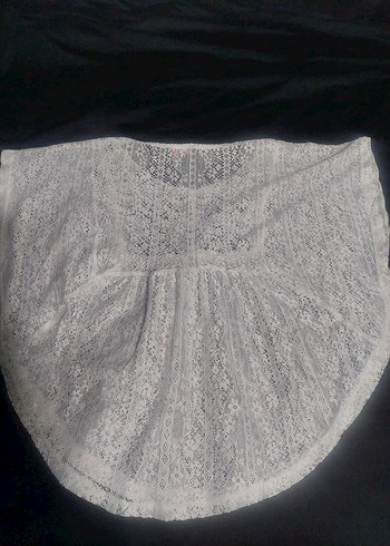 Kız Çocuk Dantel İşlemeli Bluz 11-12 yas - Görsel 4