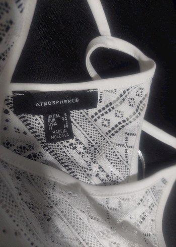 Beyaz Nakışlı Dantel bluz #atmosphere 34 beden - Görsel 5