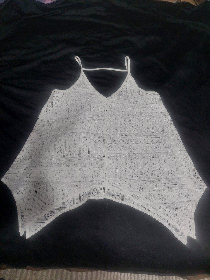 Beyaz Nakışlı Dantel bluz #atmosphere 34 beden - Görsel 3