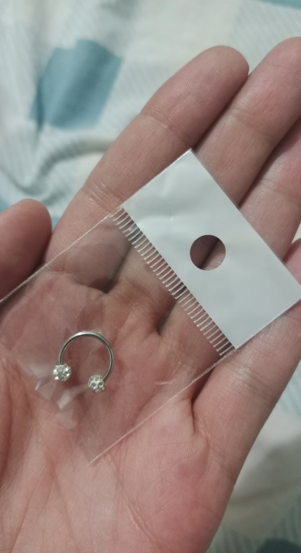 Taş Detaylı Kadın Kulak Manşeti titanyum - Görsel 3