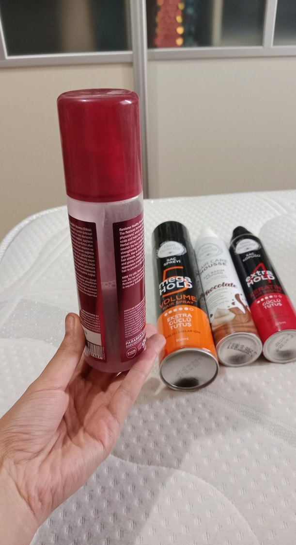 Saç Spreyi, Köpük ve Bakım Ürünleri Seti - Görsel 2