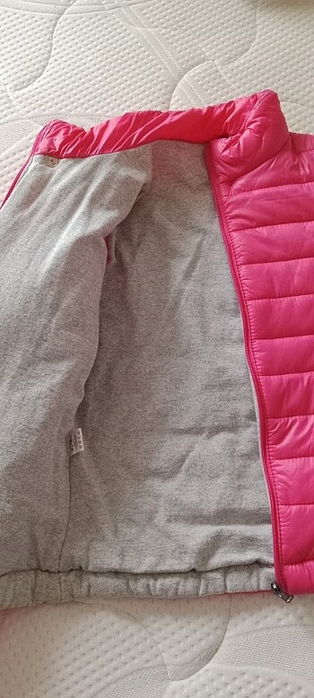 38 Beden pembe Renk Pembe şişme mont