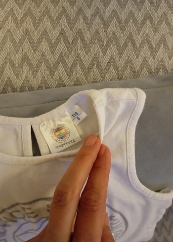 Beyaz Baskılı Çocuk Atlet - Görsel 3