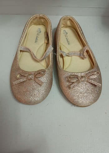 LCW STEPS Pembe Simli Fiyonk Detaylı Kız Babet - Görsel 2