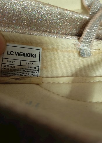 LCW STEPS Pembe Simli Fiyonk Detaylı Kız Babet - Görsel 5