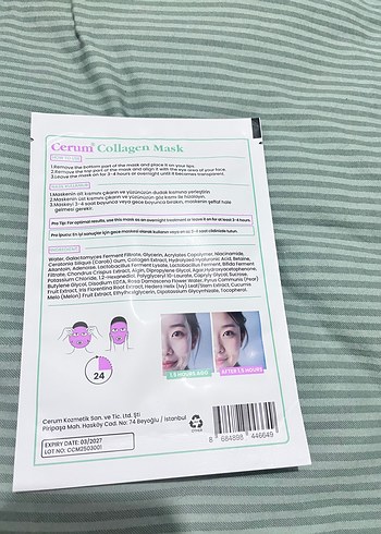 Cerum Kollajen Maskesi 34 ml - Görsel 2