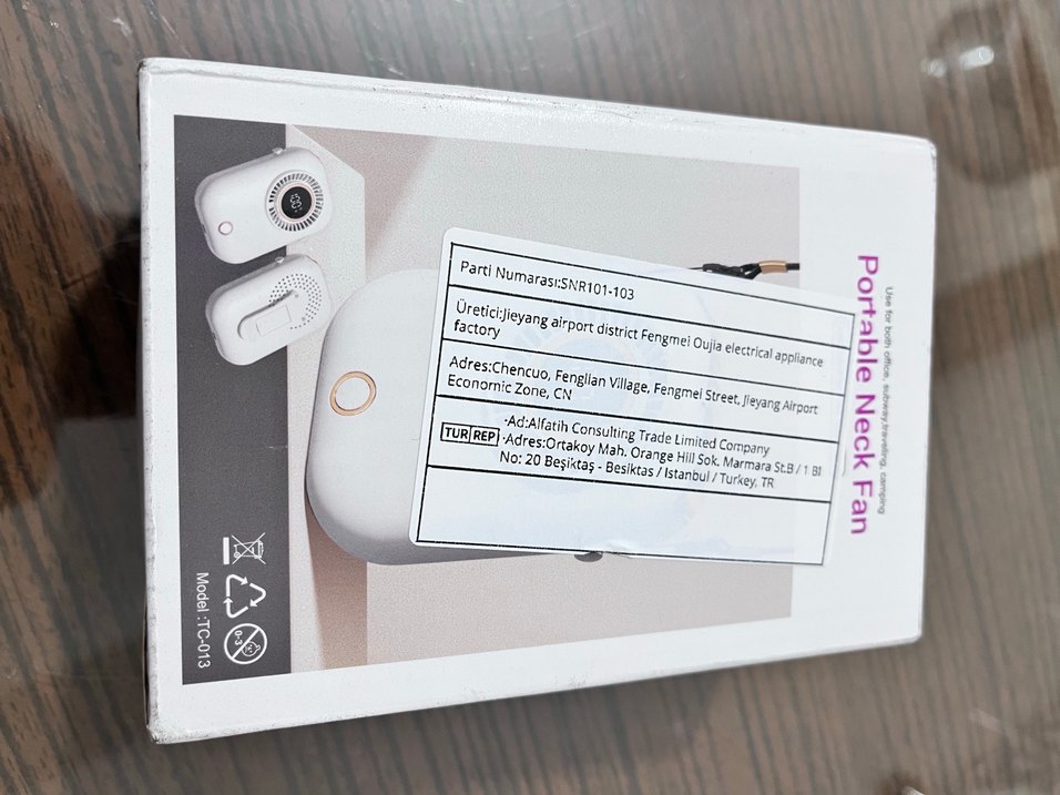 Yeşil Mini Taşınabilir USB Fan - Görsel 3