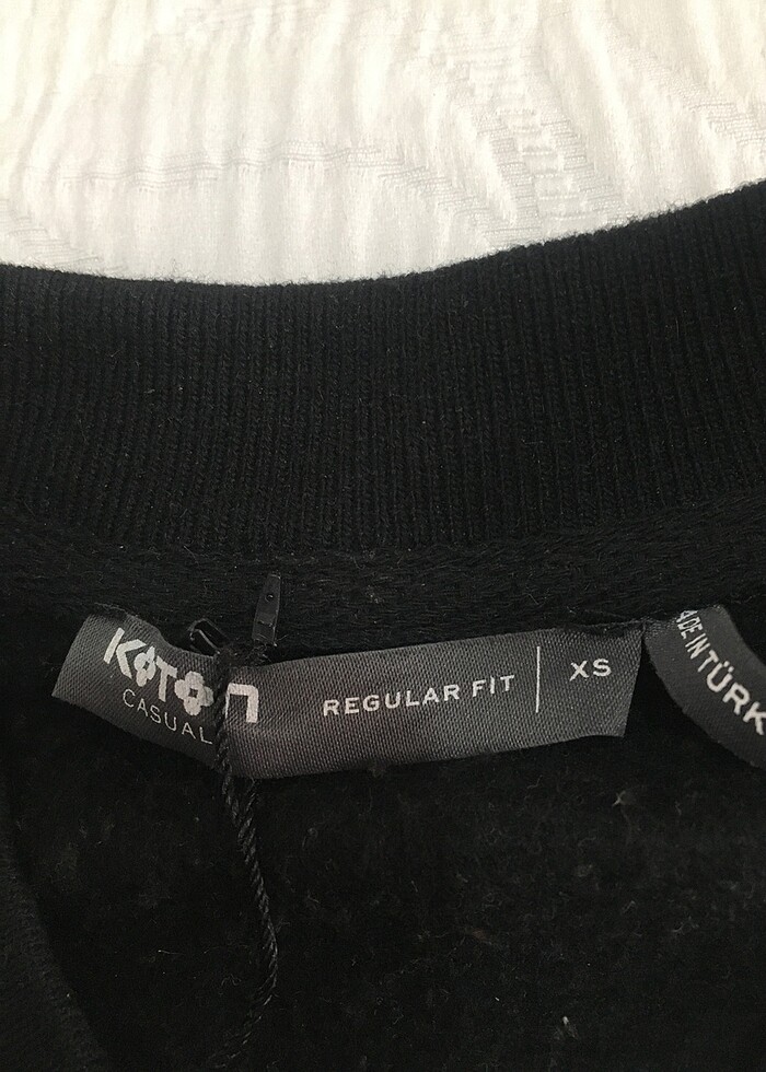 Koton cepli fermuarlı Sweatshirt - Görsel 4