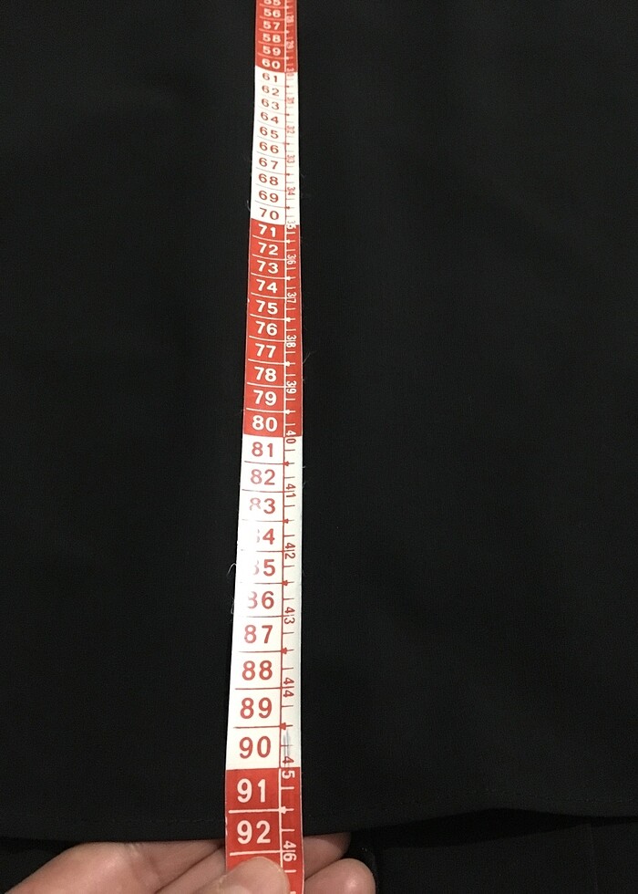 54 BEDEN Uzun kumaş etek - Görsel 4