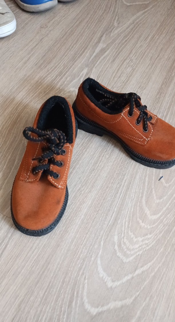 Kahverengi Süet Erkek Çocuk Özel Ayakkabı - Görsel 2