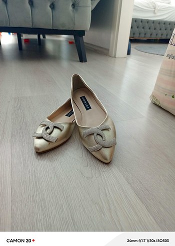 37 Beden Bej Kadın Tokalı Modern Klasik Topuklu Ayakkabı