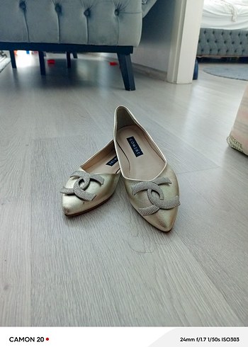 Bej Kadın Tokalı Modern Klasik Topuklu Ayakkabı