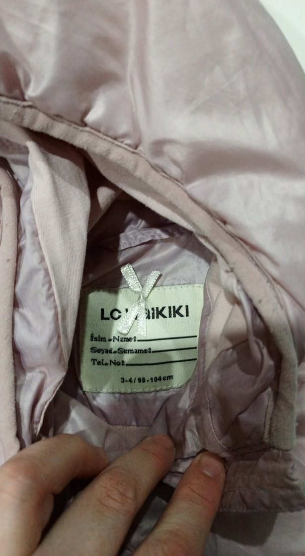 Bej Kapüşonlu Kız Çocuk Şişme Yelek - Görsel 2