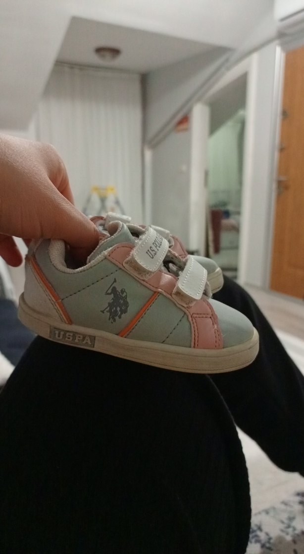 U.S. Polo Assn. Kız İlk Adım Ayakkabısı Pembe - Görsel 2