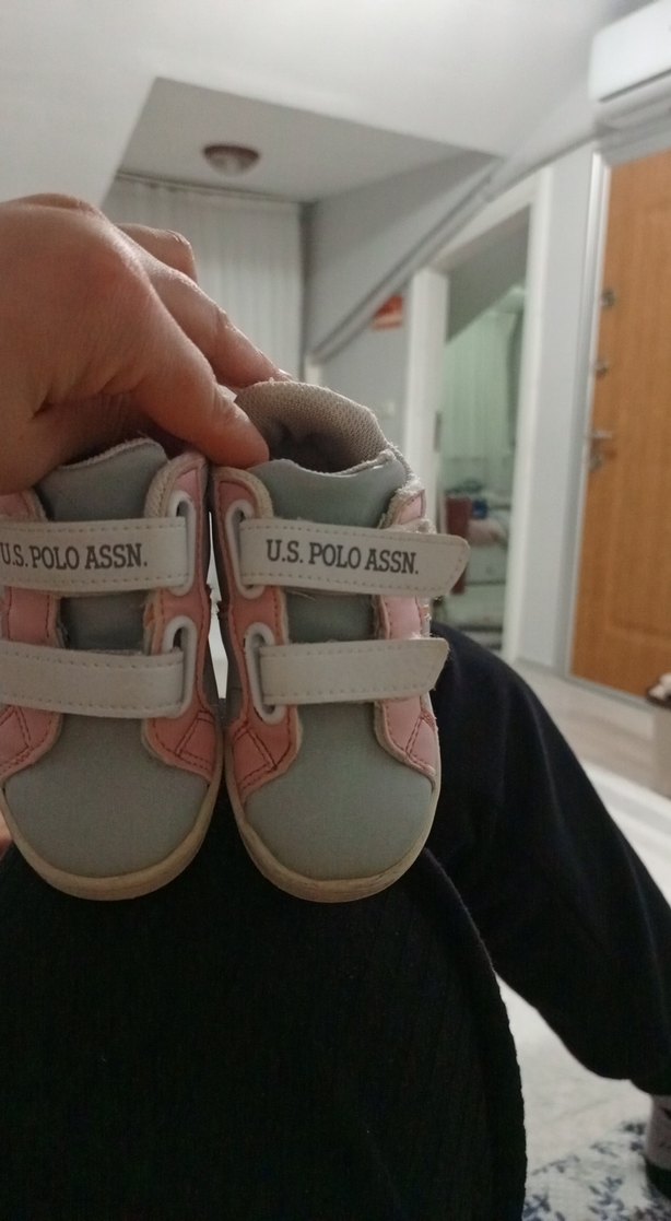 U.S. Polo Assn. Kız İlk Adım Ayakkabısı Pembe - Görsel 3