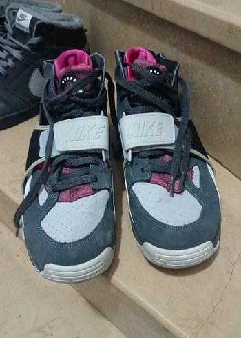 Gri Bağcıklı Spor Tarzı  Spor Ayakkabı - Görsel 2