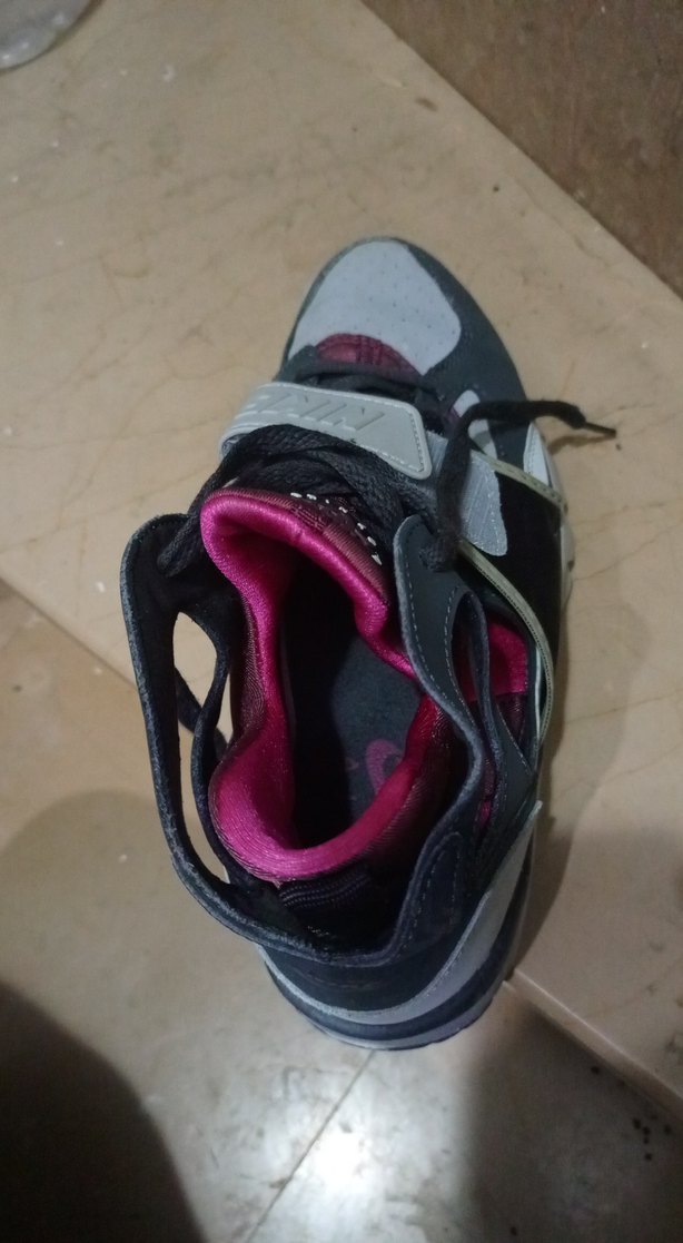 Gri Bağcıklı Spor Tarzı  Spor Ayakkabı - Görsel 5