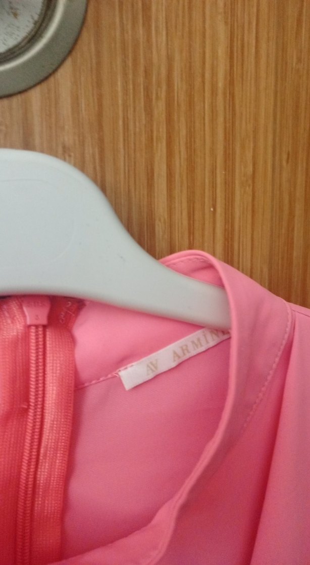 Pembe Drapeli Uzun Kollu Kadın Bluz - Görsel 3