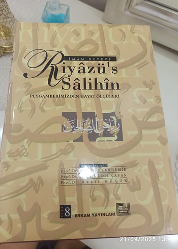 Riyazüs Salihin - Peygamberimizden Hayat Ölçüleri