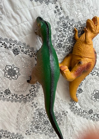 Renkli Dinozor Figürleri Seti - Görsel 5