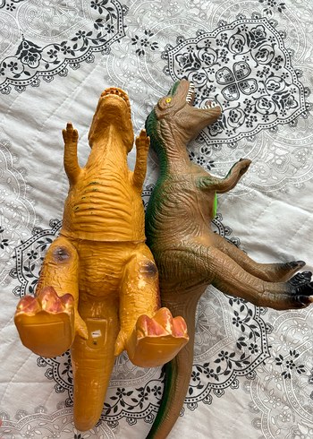 Renkli Dinozor Figürleri Seti - Görsel 2