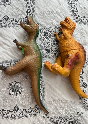 Renkli Dinozor Figürleri Seti - Görsel 4