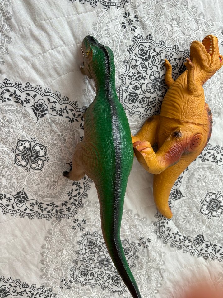 Renkli Dinozor Figürleri Seti - Görsel 5