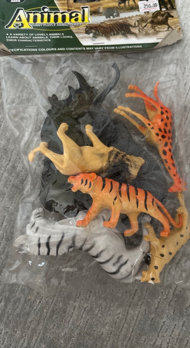 Çok Renkli Hayvan Figürleri Paketi - Görsel 2