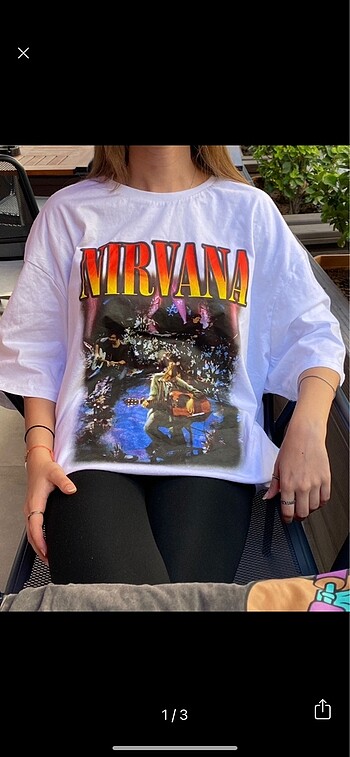 Unisex oversize Nirvana