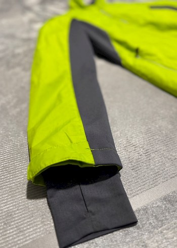 Yeşil Gri Fermuarlı Kadın Ceket - Görsel 3