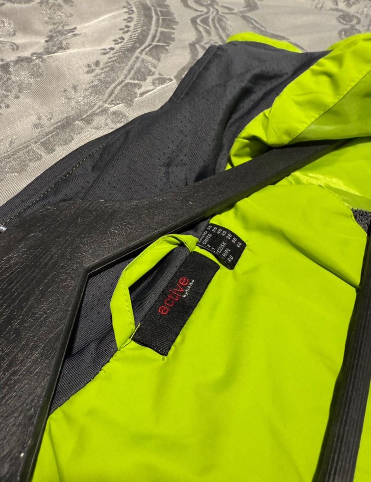 Yeşil Gri Fermuarlı Kadın Ceket - Görsel 5