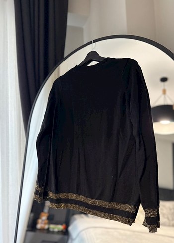 Altın Baskılı Örme H&M Kazak - Görsel 6