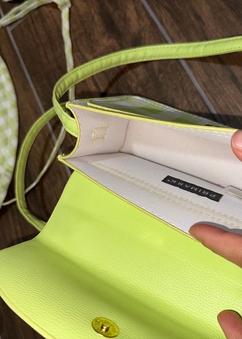 Minimalist Yeşil  Çanta ve Şapka - Görsel 6