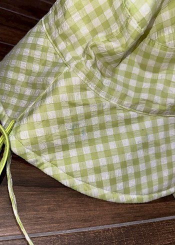 Minimalist Yeşil  Çanta ve Şapka - Görsel 7