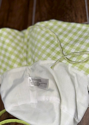 Minimalist Yeşil  Çanta ve Şapka - Görsel 5