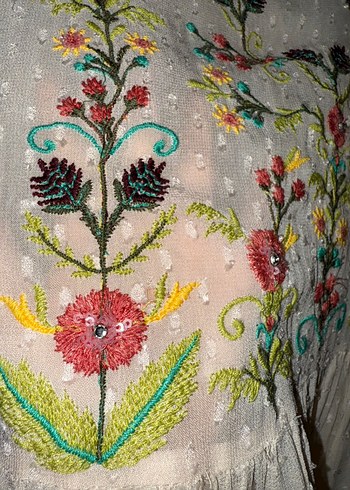 Zara Şifon elbise - Görsel 7