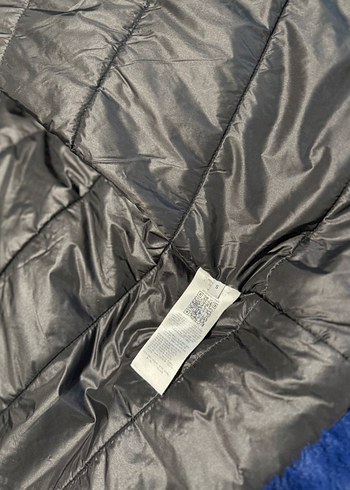 Guess Mavi Kadın Kürk Detaylı Polar Mont - Görsel 4