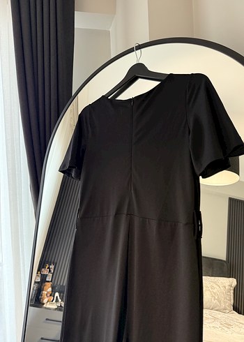 H&M Kadın Siyah Uzun Tulum - Görsel 4