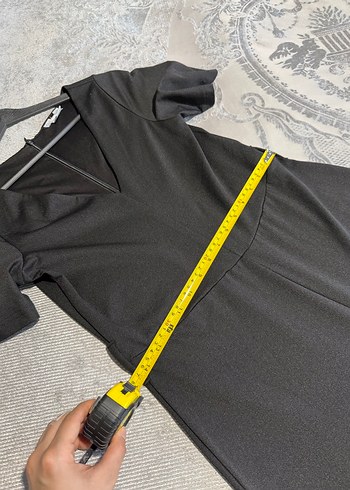 H&M Kadın Siyah Uzun Tulum - Görsel 3