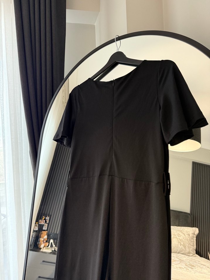 H&M Kadın Siyah Uzun Tulum - Görsel 4