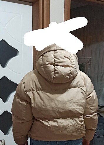 m Beden Kısa şişme mont