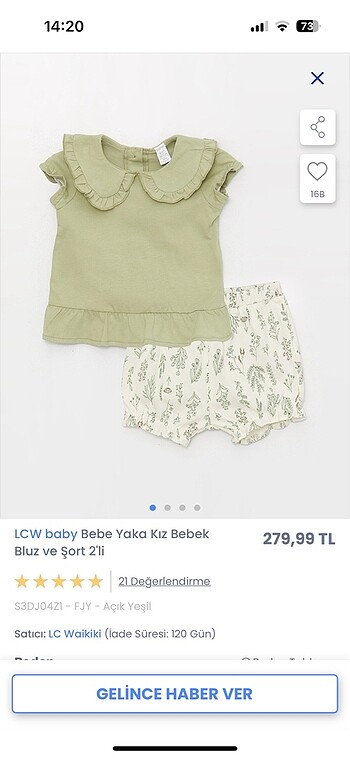 Bebek takım 3-6 ay