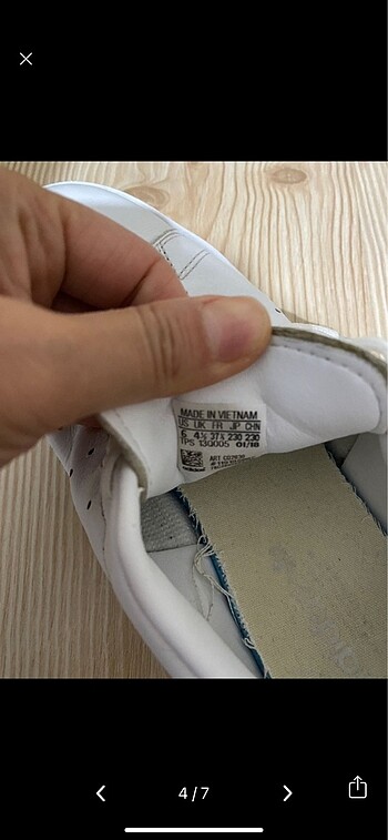 37,5 Beden beyaz Renk Stan smith