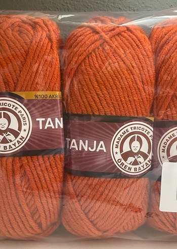 Ören Tanja El Örgü Ipi 107 Kiremit - Görsel 3