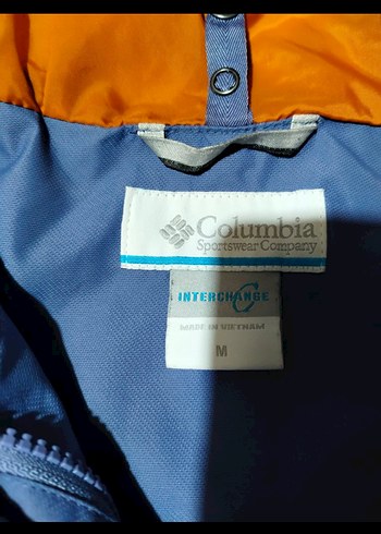 Columbia Mavi Kapüşonlu Kayak Montu Orijinal üründür - Görsel 7