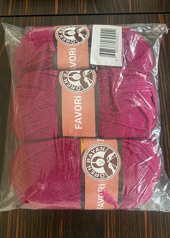 Ören Bayan Favori El Örgü İpi Mürdüm 103 - Görsel 3