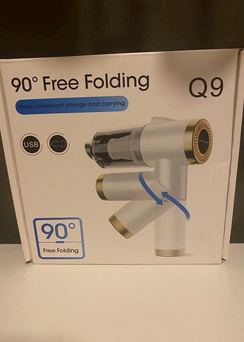 HASUBA Model: HS-23 Q9 Katlanabilir 90° Şarjlı Araç Süpürgesi - Görsel 4