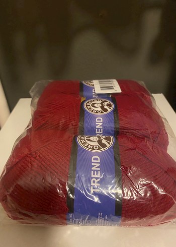 Ören Bayan Trend El Örgü İpi Koyu Kırmızı 034 - Görsel 5