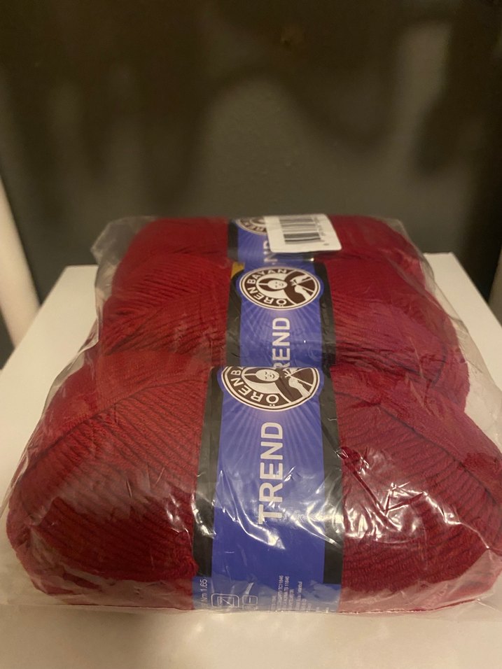 Ören Bayan Trend El Örgü İpi Koyu Kırmızı 034 - Görsel 5