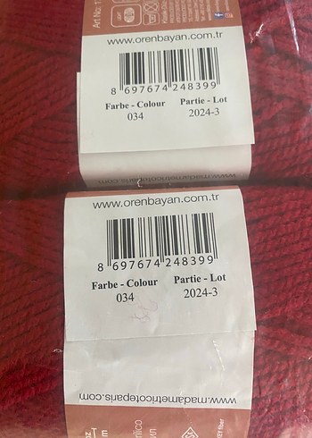 Ören Bayan Favori Koyu Kırmızı 034 - Görsel 7